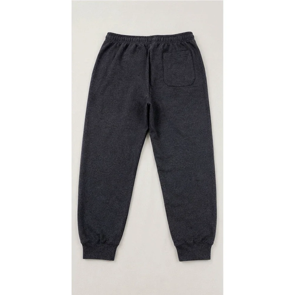 Hanes EcoSmart Mens XL 2 Pack Lot Soft Fleece Jogger Sweatpants Gray 30.5 Inseam